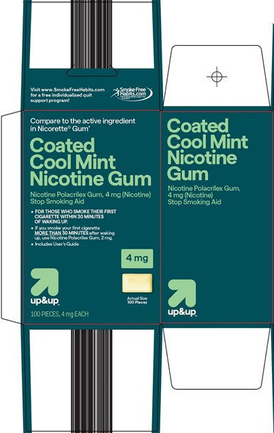 Coated Cool Mint Nicotine Gum Carton Image 1 (53278uwc10 Image 1)